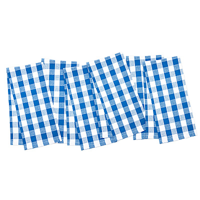 Sc Buffalo Plaid Kitchen Towel 20x30 Blue, Pack Of 6 (P-SC-KT-BUF-BLU)
