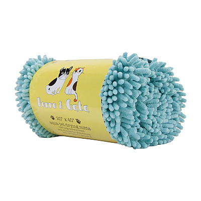 Chenille Pet Mitts 20x40 Aqua, 1 Each (PNP-PM-20X40-AQ)