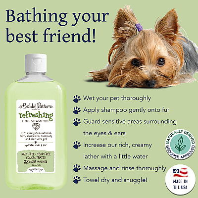 Bobbi Panter Botanicals Refreshing Dog Shampoo Mint/chamoile (14 Oz), 14 Oz Bottle (BP00036)