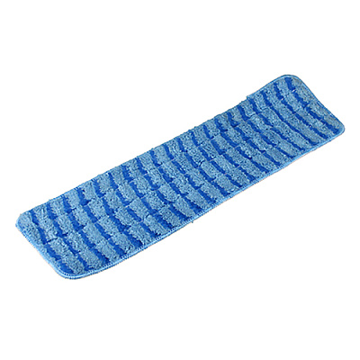 Microfiber Scrubbing Wet Mop 18" Blue, 1 Each (LWBS18)