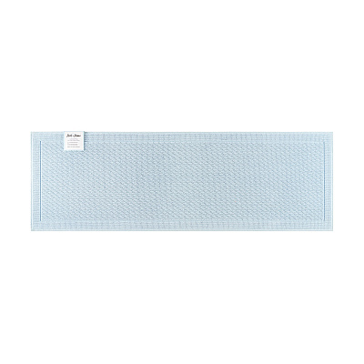 Cotton Bath Mat 20x60 Light Blue, 1 Each (P-HH-BM-2060-LB)