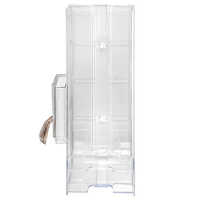 Comicrofiberort Plus Courtesy Dispenser With Scensibles Personal Disposal Bag Refill Pack, Clear, 16"hx5.94" Wx4.64" D, 1 Each, 6/mc (CPD)