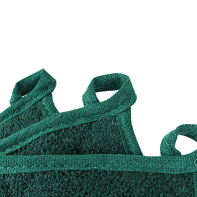 Cooks Linen Pot Holder 7x7 Green, Case Of 144 (POT-GREEN-CS)