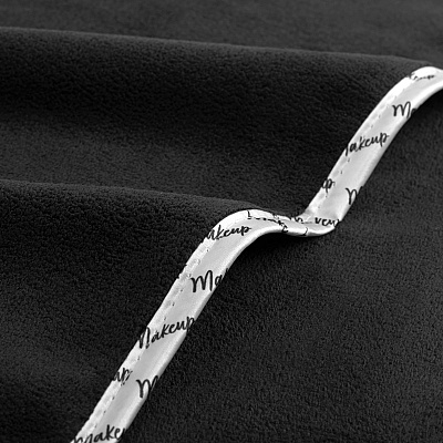 Bck2u Coral Fleece Makeup Fingertip 11x17 Piping Border, Pack Of 6 (P-MUFT-PIPING-BLK)
