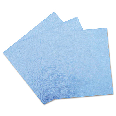 HOSPECO Sontara EC Engineered Cloths, 12 x 12, Blue, 100/Pack, 10 Packs/Carton (HOSPR811)