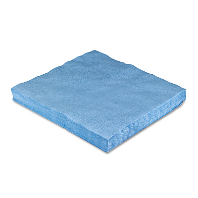 HOSPECO Sontara EC Engineered Cloths, 12 x 12, Blue, 100/Pack, 10 Packs/Carton (HOSPR811)