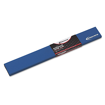 Innovera Keyboard Wrist Rest, 19.25 x 2.5, Blue (IVR52457)