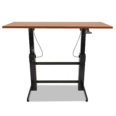WorkFit by Ergotron WorkFit-B Sit-Stand Base, Up to 88 lb, 42" x 26" x 32" to 51.5", Black (ERG24388009)