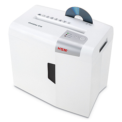 HSM of America Shredstar S10 Strip-Cut Shredder, 10 Manual Sheet Capacity (HSM1042W)
