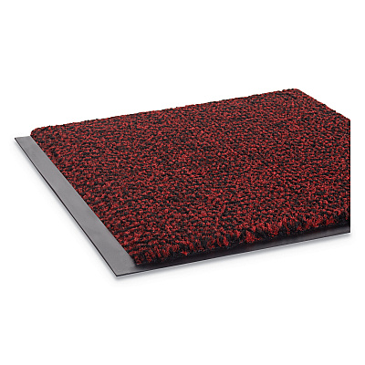 Crown Dust-Star Microfiber Wiper Mat, 36 x 60, Red (CWNDS0035RD)