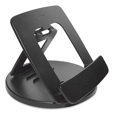 Kantek Rotating Desktop Tablet Stand, Black (KTKTS680)