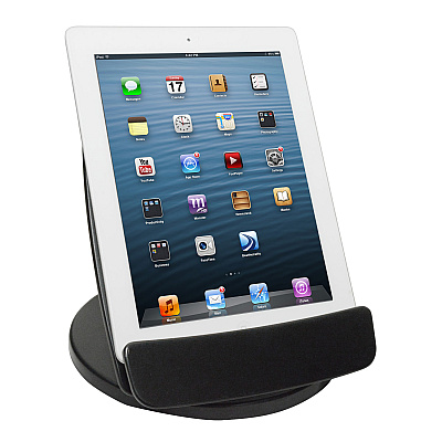 Kantek Rotating Desktop Tablet Stand, Black (KTKTS680)