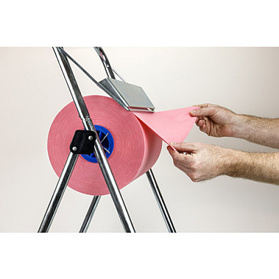Taskbrand Industrial Floor Jumbo Roll Dispenser, Silver, 35.43"x17.72", 1 Each, 5/cs (680690)