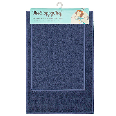 Sloppy Chef 2pc Rug Set 16x23 & 20x30 Assorted, Case Of 24 Sets (JAKARTA-2PC-ASST-CS)