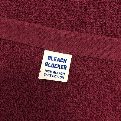 Cotton Salon Towel 16x28 Burgundy, Case Of 144 (BB-1628-3BUR-CS)
