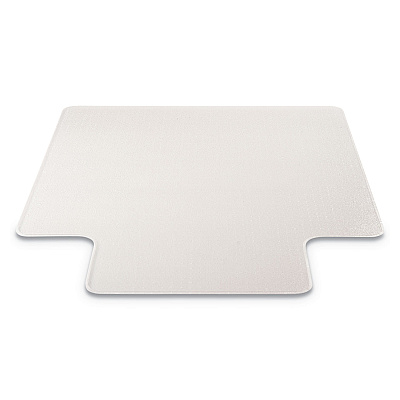 deflecto RollaMat Frequent Use Chair Mat, Med Pile Carpet, Flat, 36 x 48, Lipped, Clear (DEFCM15113)