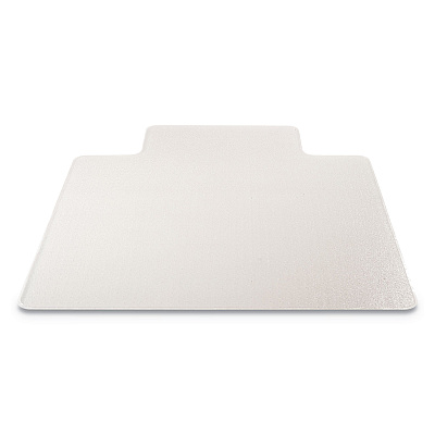 deflecto RollaMat Frequent Use Chair Mat, Med Pile Carpet, Flat, 36 x 48, Lipped, Clear (DEFCM15113)