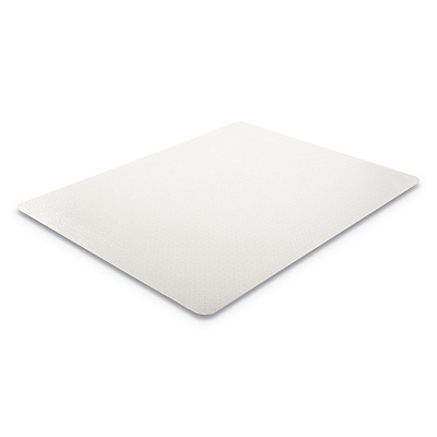 deflecto EconoMat Occasional Use Chair Mat, Low Pile Carpet, Roll, 46 x 60, Rectangle, Clear (DEFCM11442FCOM)