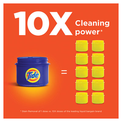 Tide Liquid Laundry Detergent, Original Scent, 10 Oz Bottle, 12/carton (PGC00471)