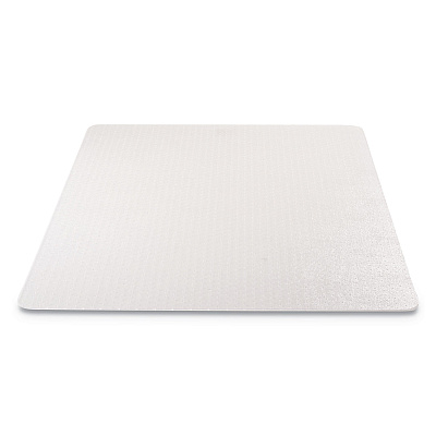 deflecto EconoMat Occasional Use Chair Mat, Low Pile Carpet, Roll, 46 x 60, Rectangle, Clear (DEFCM11442FCOM)