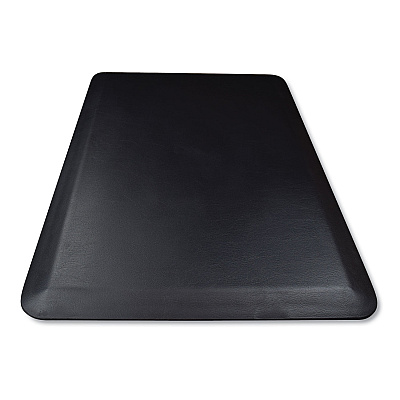 deflecto Anti-Fatigue Mat, 36 x 24, Black (DEFAFP2436)