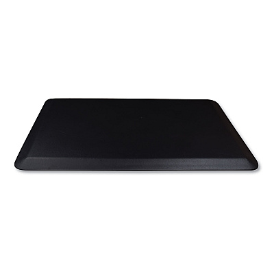 deflecto Anti-Fatigue Mat, 24 x 18, Black (DEFAFP1824)