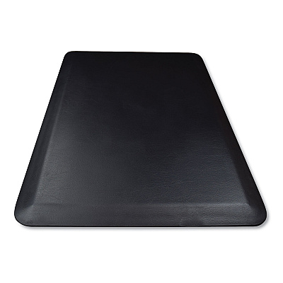 deflecto Anti-Fatigue Mat, 24 x 18, Black (DEFAFP1824)