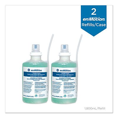 Georgia Pacific Professional GP enMotion Counter Mount Foam Soap Refill, Tranquil Aloe Scent, 1,800 mL, 2/Carton (GPC42718)