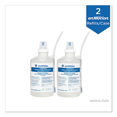 Georgia Pacific Professional GP enMotion Counter Mount Foam Soap Refill, Fragrance-Free, 1,800 mL, 2/Carton (GPC42717)