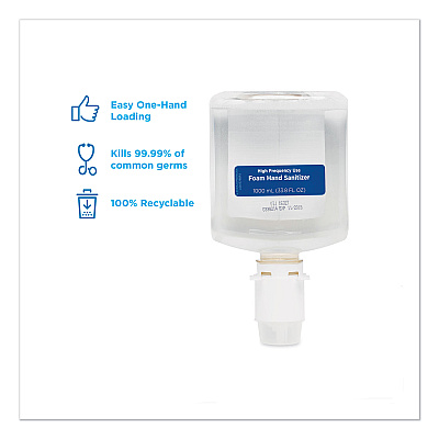 Georgia Pacific Professional GP enMotion High-Frequency-Use Foam Sanitizer Dispenser Refill, Fragrance-Free, 1,000 mL, Fragrance-Free, 2/Carton (GPC42336)