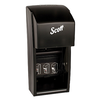 Scott Essential SRB Tissue Dispenser, 6 x 6.6 x 13.6, Transparent Smoke (KCC09021)