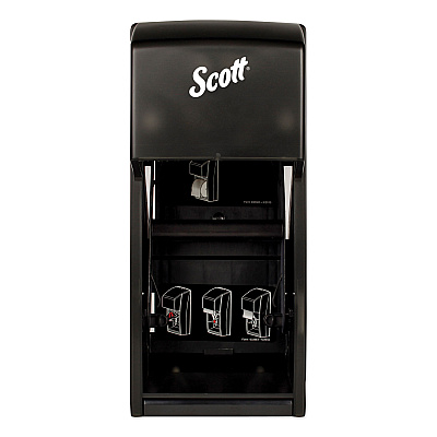 Scott Essential SRB Tissue Dispenser, 6 x 6.6 x 13.6, Transparent Smoke (KCC09021)
