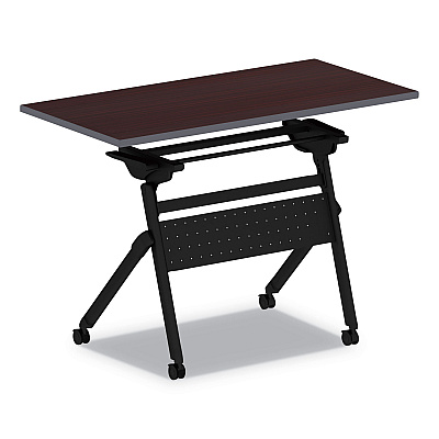 Alera Flip and Nest Table Base, 32.25w x 23.63d x 28.5h, Black (ALEVA7243BK)