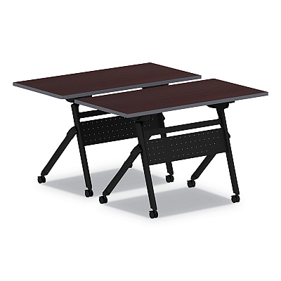 Alera Flip and Nest Table Base, 32.25w x 23.63d x 28.5h, Black (ALEVA7243BK)