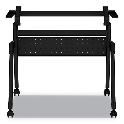 Alera Flip and Nest Table Base, 32.25w x 23.63d x 28.5h, Black (ALEVA7243BK)