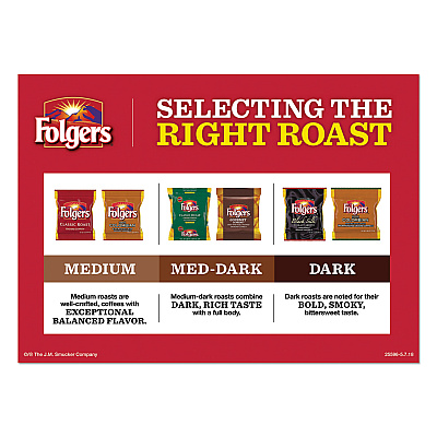Folgers Ground Coffee Fraction Packs, Traditional Roast, 2oz, 42/Carton (FOL63006)