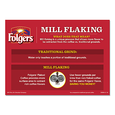 Folgers Coffee Filter Packs, Regular, 1.05 oz Filter Pack, 40/Carton (FOL52320)