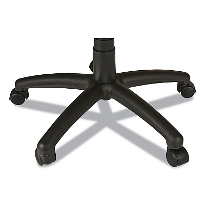 Alera Etros Series Suspension Mesh Mid-Back Synchro Tilt Chair, Supports Up to 275 lb, 15.74" to 19.68" Seat Height, Black (ALEET4218)