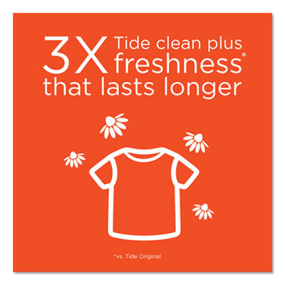 Tide Plus Febreze Laundry Detergent, Springandrenewal Scent,92 Oz Bottle,4/Carton (PGC87566CT)