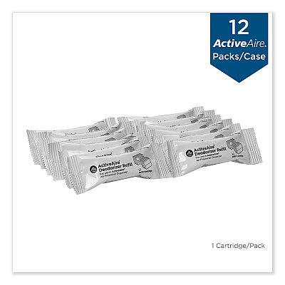 Georgia Pacific Professional ActiveAire Automated Freshener Dispenser Refill, Coastal Breeze, Cartridge, 12/Carton (GPC48250)