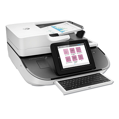 HP Digital Sender Flow 8500 fn2 Document Capture Workstation, 600 dpi Optical Resolution, 150-Sheet Duplex Auto Document Feeder (HEWL2762A)