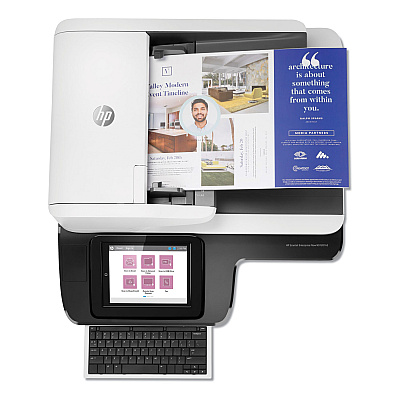 HP ScanJet Enterprise Flow N9120 fn2 Document Scanner, 600 dpi Optical Resolution, 200-Sheet Duplex Auto Document Feeder (L2763A#201)