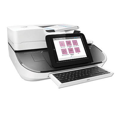 HP Digital Sender Flow 8500 fn2 Document Capture Workstation, 600 dpi Optical Resolution, 150-Sheet Duplex Auto Document Feeder (HEWL2762A)