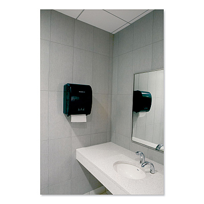 Boardwalk Xtra Mechanical Hands-Free Towel Dispenser, 12.31 x 9.31 x 15.94, Black (BWK29GREEN)