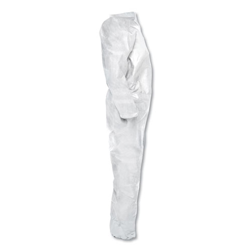 KleenGuard A20 Breathable Particle Protection Coveralls, Zip Closure, 2X-Large, White (49105)