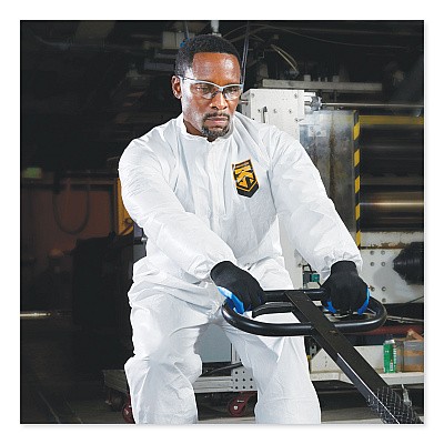 KleenGuard A20 Breathable Particle Protection Coveralls, 3X-Large, White, 20/Carton (KCC49006)
