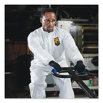 KleenGuard A20 Breathable Particle Protection Coveralls, Zip Closure, X-Large, White (KCC49104)