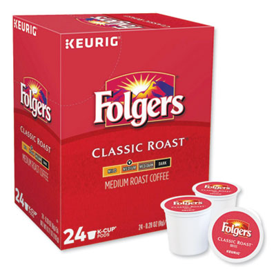 Folgers Gourmet Selections Classic Roast Coffee K-Cups, 96/Carton (GMT6685CT)