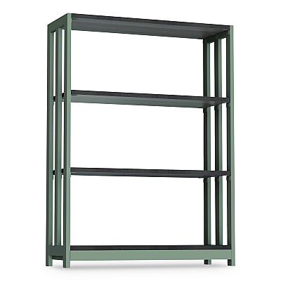 Linea Italia Trento Line Bookcase, Three-Shelf, 31.5w x 11.63d x 43.25h, Mocha (LITTR735MOC)