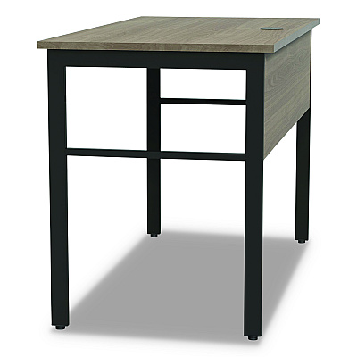 Linea Italia Urban Series Desk Workstation, 47.25" x 23.75" x 29.5", Natural Walnut (LITUR600NW)